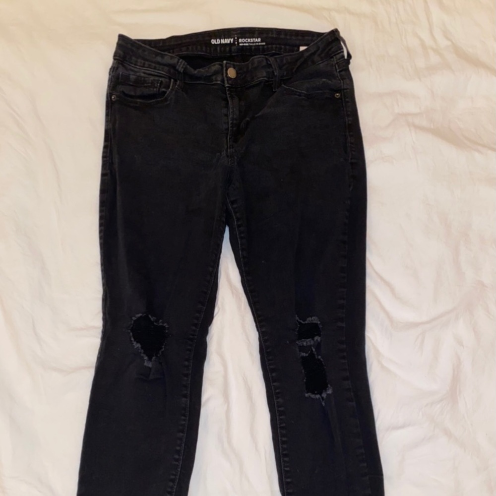 Black Ripped Jeans